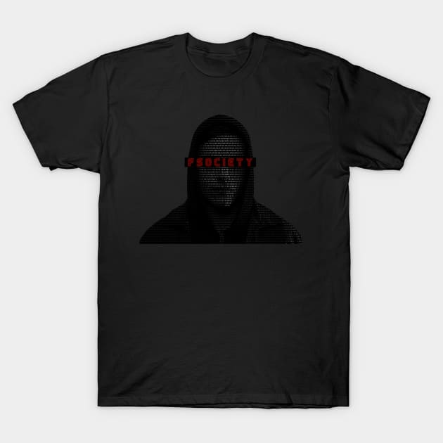 Elliot fsociety · mr. Robot tv show T-Shirt by Uwaki